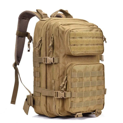 45L Tactical Backpacks Molle Assault Pack 3 Day Bug Out Bag Hiking Treeking Rucksack Fitness Camping, Daily Work