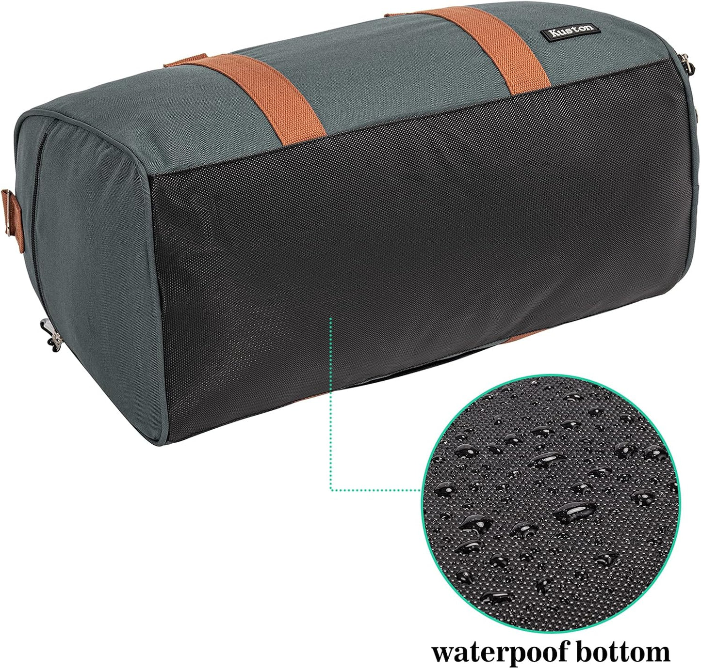 Sports Gym Bag with Shoe Compartment&Wet Pocket,Travel Duffel Bag,Weekend Bag,Workout Bag Suitable for Men and Women
