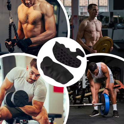 Gym Grips Fingerless Workout Gym Gloves Crosstraining Palm Grip Hand Protection Pull Grip Cross Training Palm Grip Supplies